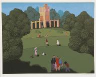 Sunday in Masimir Park-Branko Bahunek-Framed Limited Edition