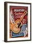 Branson, Missouri - Acoustic Guitar Music Shop-Lantern Press-Framed Art Print