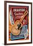 Branson, Missouri - Acoustic Guitar Music Shop-Lantern Press-Framed Art Print