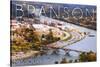 Branson, Missouri - Ozarks-Lantern Press-Stretched Canvas