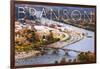 Branson, Missouri - Ozarks-Lantern Press-Framed Art Print