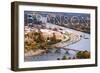 Branson, Missouri - Ozarks-Lantern Press-Framed Art Print