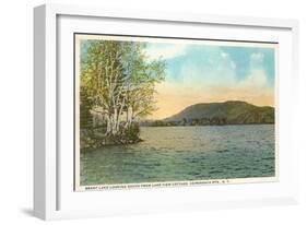 Brant Lake, Adirondacks, New York-null-Framed Art Print