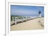 Brant Lighthouse, Nantucket Harbor, Nantucket, Massachusetts, USA-Lisa S^ Engelbrecht-Framed Photographic Print