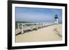 Brant Lighthouse, Nantucket Harbor, Nantucket, Massachusetts, USA-Lisa S^ Engelbrecht-Framed Photographic Print