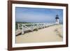 Brant Lighthouse, Nantucket Harbor, Nantucket, Massachusetts, USA-Lisa S^ Engelbrecht-Framed Photographic Print