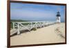 Brant Lighthouse, Nantucket Harbor, Nantucket, Massachusetts, USA-Lisa S^ Engelbrecht-Framed Photographic Print