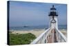 Brant Lighthouse, Nantucket Harbor, Nantucket, Massachusetts, USA-Lisa S. Engelbrecht-Stretched Canvas