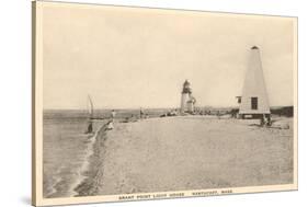 Brant Point Lighthouse, Nantucket, Massachusetts-null-Stretched Canvas