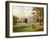 Brantingham Thorpe, Yorkshire, Home of the Sykes Family, C1880-Benjamin Fawcett-Framed Giclee Print