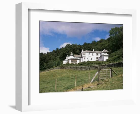 Brantwood, Home of the Writer John Ruskin Between 1872 and 1900, Cumbria, England-Philip Craven-Framed Photographic Print