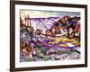 Braque: L'Estaque, 1906-Georges Braque-Framed Premium Giclee Print