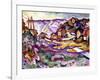 Braque: L'Estaque, 1906-Georges Braque-Framed Giclee Print