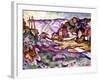 Braque: L'Estaque, 1906-Georges Braque-Framed Giclee Print