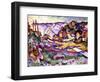 Braque: L'Estaque, 1906-Georges Braque-Framed Giclee Print