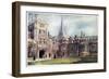 Brasenose College, Old Quad-William Matthison-Framed Giclee Print