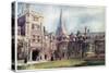 Brasenose College, Old Quad-William Matthison-Stretched Canvas