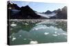 Brash Ice from the Waggonbreen Glacier, Magdalenefjord, Svalbard-David Lomax-Stretched Canvas