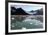 Brash Ice from the Waggonbreen Glacier, Magdalenefjord, Svalbard-David Lomax-Framed Photographic Print