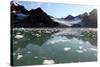 Brash Ice from the Waggonbreen Glacier, Magdalenefjord, Svalbard-David Lomax-Stretched Canvas