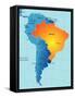 Brasil-charobna-Framed Stretched Canvas