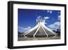 Brasilia Capital Cathedral-null-Framed Art Print