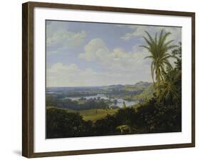 Brasilian Landscape with Anteater. Probably 1649-Frans Post-Framed Giclee Print