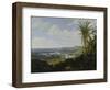 Brasilian Landscape with Anteater. Probably 1649-Frans Post-Framed Premium Giclee Print