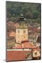 Brasov, Romania. Rooftops and city from hilltop.-Emily Wilson-Mounted Photographic Print