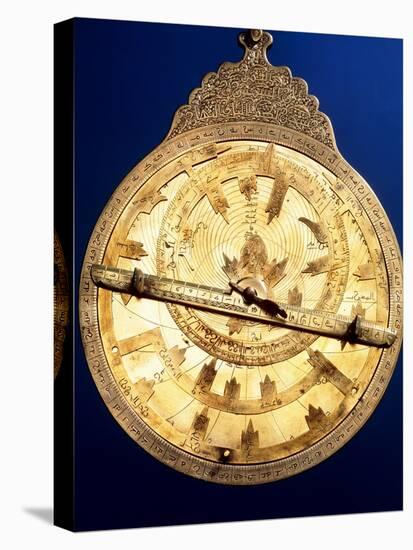 Brass Astrolabe From the Middle Ages-David Parker-Stretched Canvas