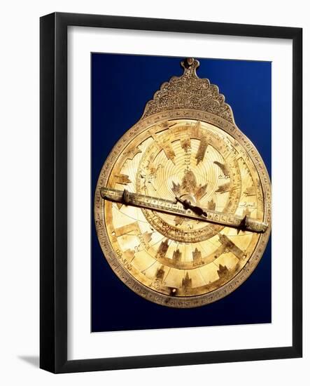 Brass Astrolabe From the Middle Ages-David Parker-Framed Photographic Print