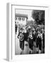 Brass Band Playing For Bavarian Wedding Procession-Stan Wayman-Framed Photographic Print