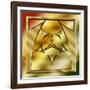 Brass Design 2-Art Deco Designs-Framed Giclee Print