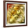 Brass Design 2-Art Deco Designs-Framed Giclee Print