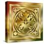 Brass Design 7-Art Deco Designs-Stretched Canvas