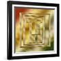 Brass Design 8-Art Deco Designs-Framed Giclee Print