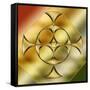 Brass Design 9-Art Deco Designs-Framed Stretched Canvas