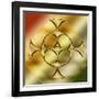 Brass Design 9-Art Deco Designs-Framed Giclee Print