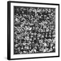 Brass Horn Players from Churches All over German Playing Together for "Evangelical Trombone Day."-Michael Rougier-Framed Photographic Print