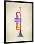 Brass I Trumpet-Dan Sproul-Framed Art Print