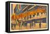 Brass Rail Bar, New York City-null-Framed Stretched Canvas