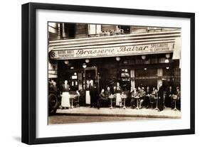 Brasserie Balzar, 49 Rue Des Écoles, Paris, 1920-null-Framed Giclee Print