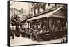 Brasserie Cafe Du Dome, Paris, 1920-null-Framed Stretched Canvas