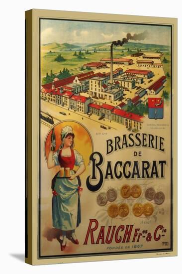 Brasserie de Baccarat-null-Stretched Canvas