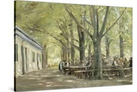 Brasserie de campagne à Brannenbourg (Bavière)-Max Liebermann-Stretched Canvas