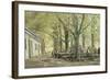 Brasserie de campagne à Brannenbourg (Bavière)-Max Liebermann-Framed Giclee Print