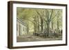 Brasserie de campagne à Brannenbourg (Bavière)-Max Liebermann-Framed Giclee Print