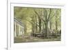 Brasserie de campagne à Brannenbourg (Bavière)-Max Liebermann-Framed Giclee Print