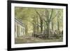 Brasserie de campagne à Brannenbourg (Bavière)-Max Liebermann-Framed Giclee Print