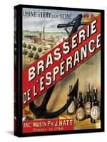 Brasserie de Esperance-null-Stretched Canvas